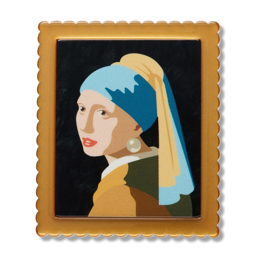 Erstwilder Vermeer Simplified Mini Brooch