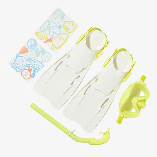 Kinder Schnorchelset Medium The Sea Kids | Gelb