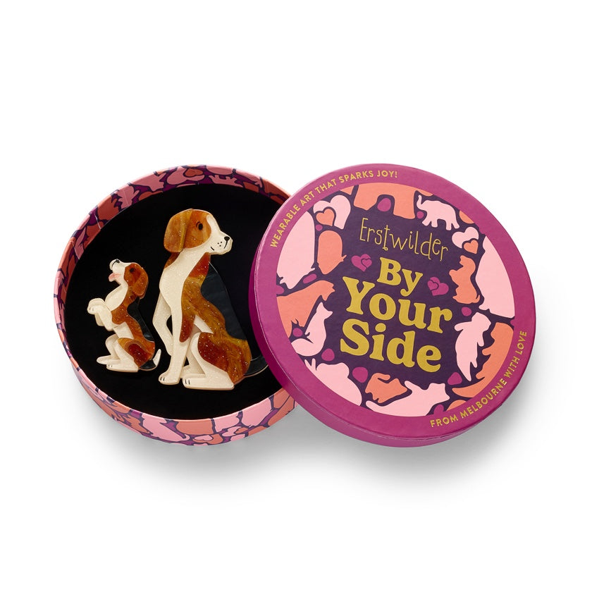 Erstwilder Paw by Paw Pair Brooch