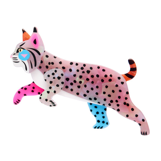 Pete Cromer The Bohemian Bobcat Brooch