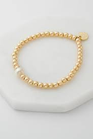 Bead & Pearl Bracelet