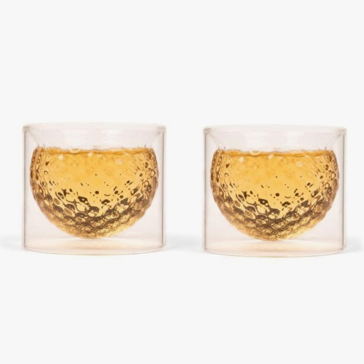 Golf Ball Glasses - set of 2