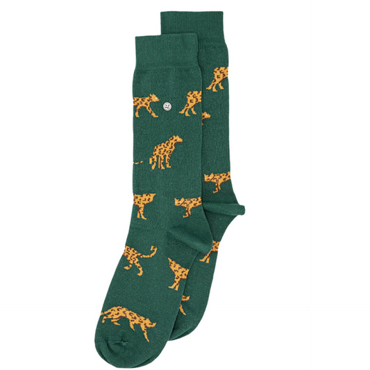 Alfredo Gonzales Jaguar Army Brown Socks - Medium