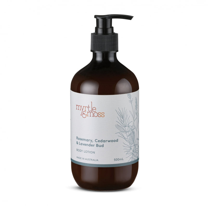 Myrtle and Moss Body Lotion - Rosemary, Cedarwood and Lavender Bud