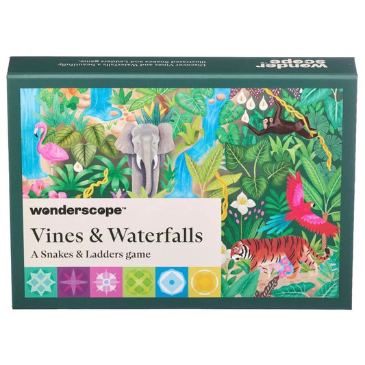 Wonderscope Vines and Waterfalls - Snakes and Ladders Game