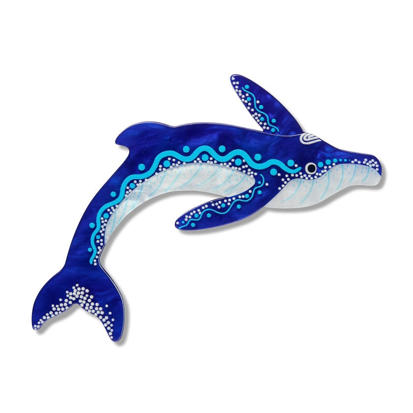 Brooke Sutton Yuan Thirrin (Whale) Brooch