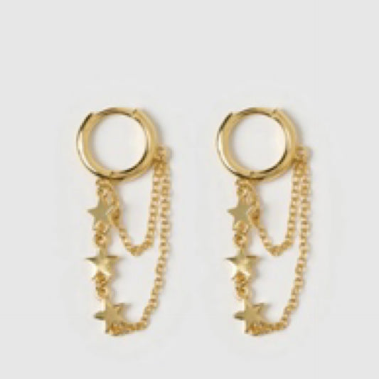 Bellini Huggie Earrings by Arms of Eve