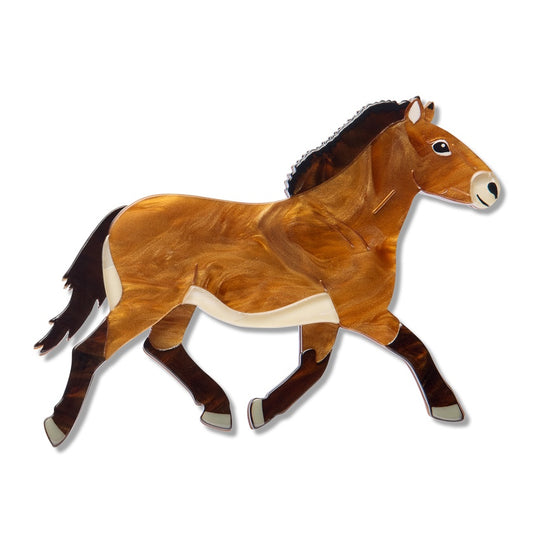 Erstwilder Takhi Wild Horse Brooch