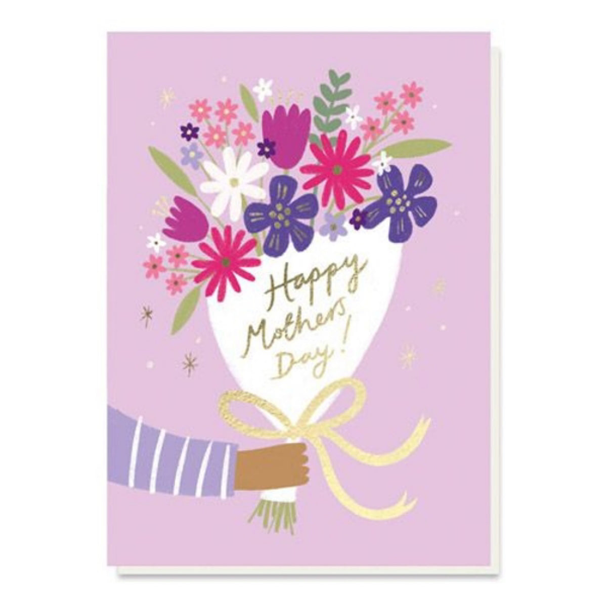Happy Mother’s Day Pinks & Lilacs Bouquet Card