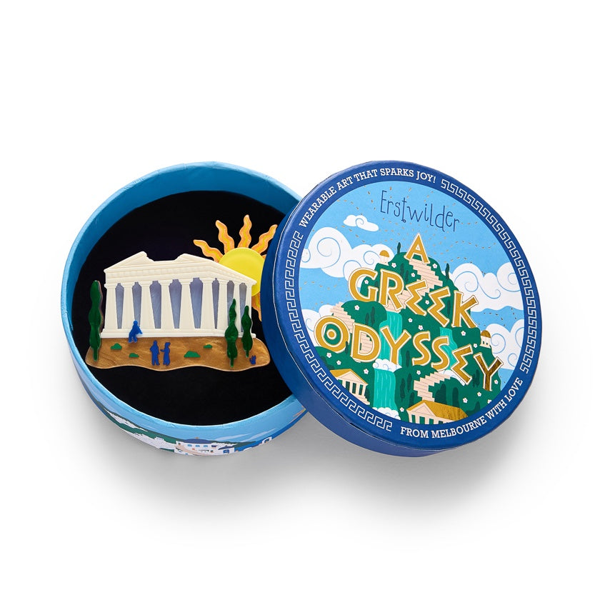 Pillars of Power Brooch