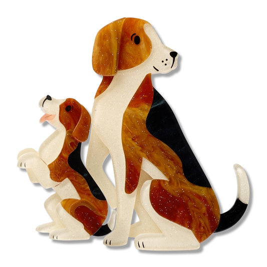 Erstwilder Paw by Paw Pair Brooch