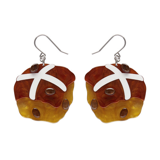 Hot Cross Cravings Drop Earrings