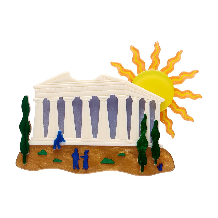 Pillars of Power Brooch