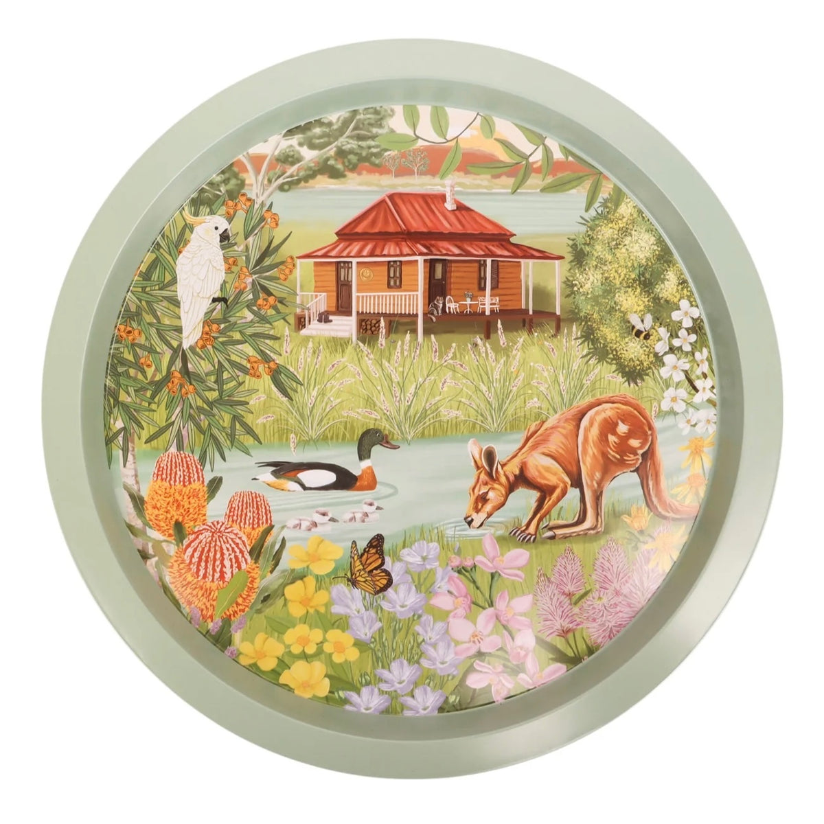 La La Land Garden Giggles Celebration Tray TR-LL61
