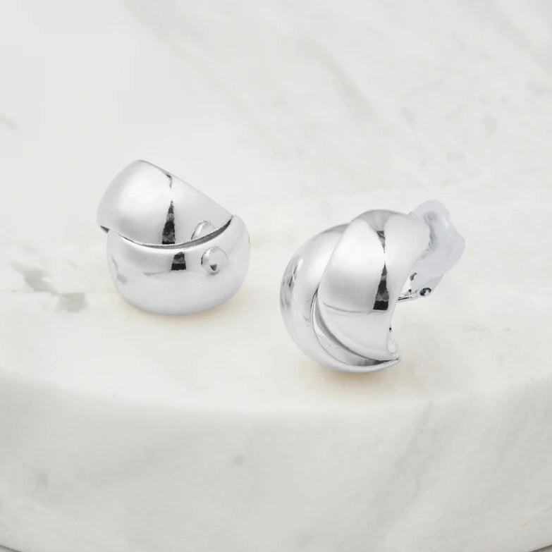 Jessie Clip On Silver 6868