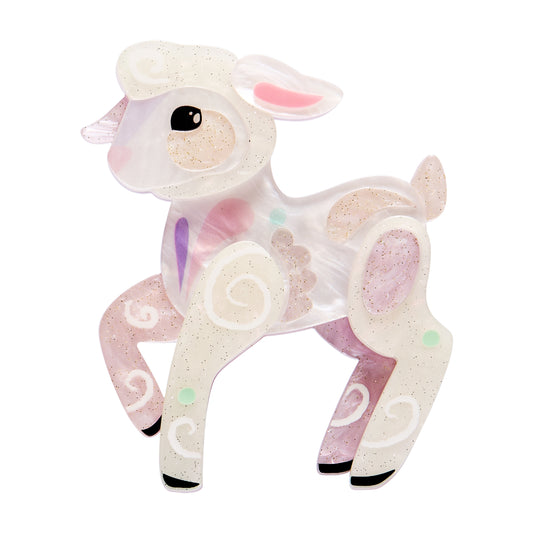 Pete Cromer Lottie the Lamb Brooch