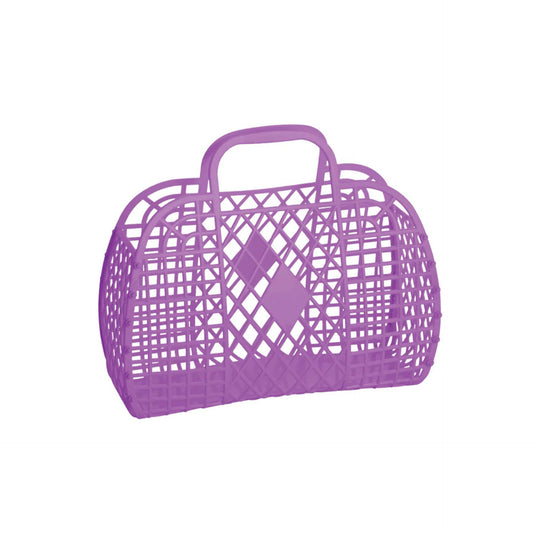 Sunjellies Lila Mini Retro Korb