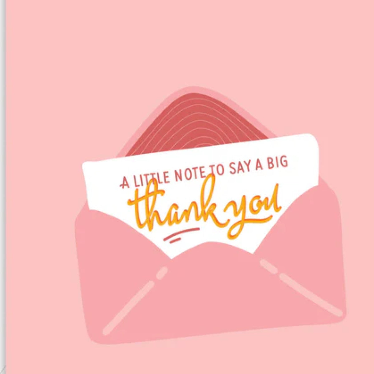 A Little Note To Say Thank You