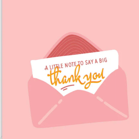 A Little Note To Say Thank You