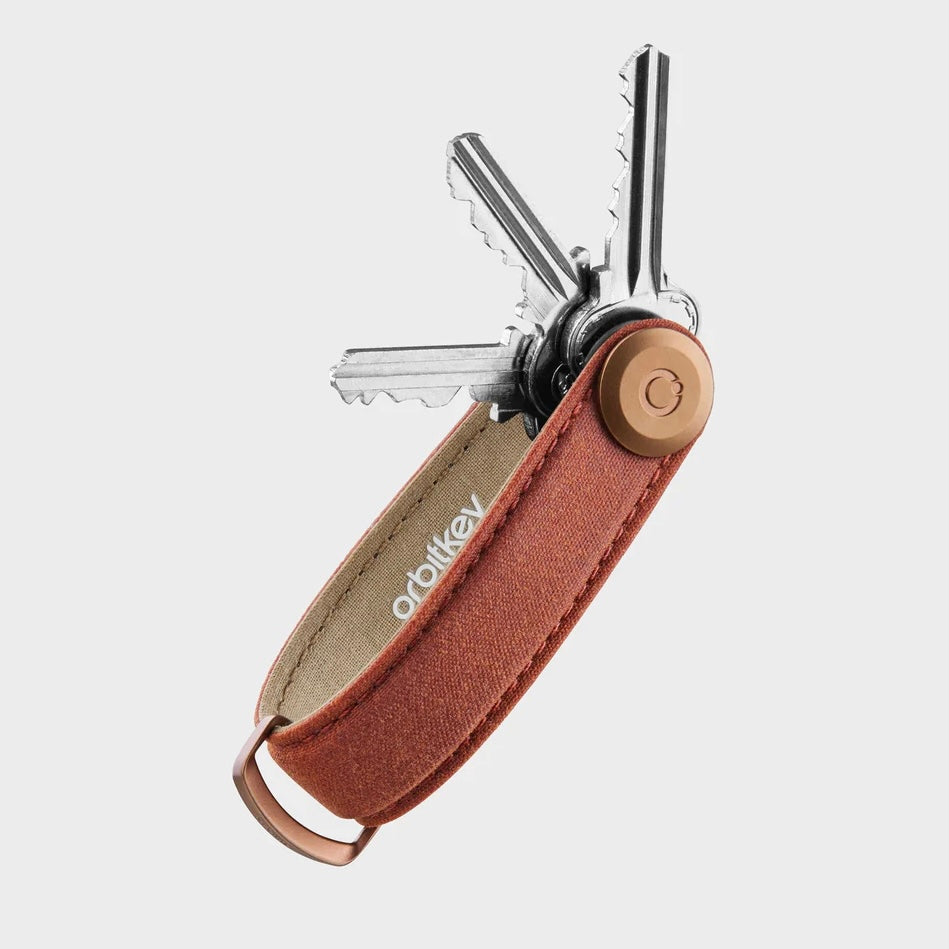 Orbitkey Key Organiser Waxed Canvas - 3 Colours
