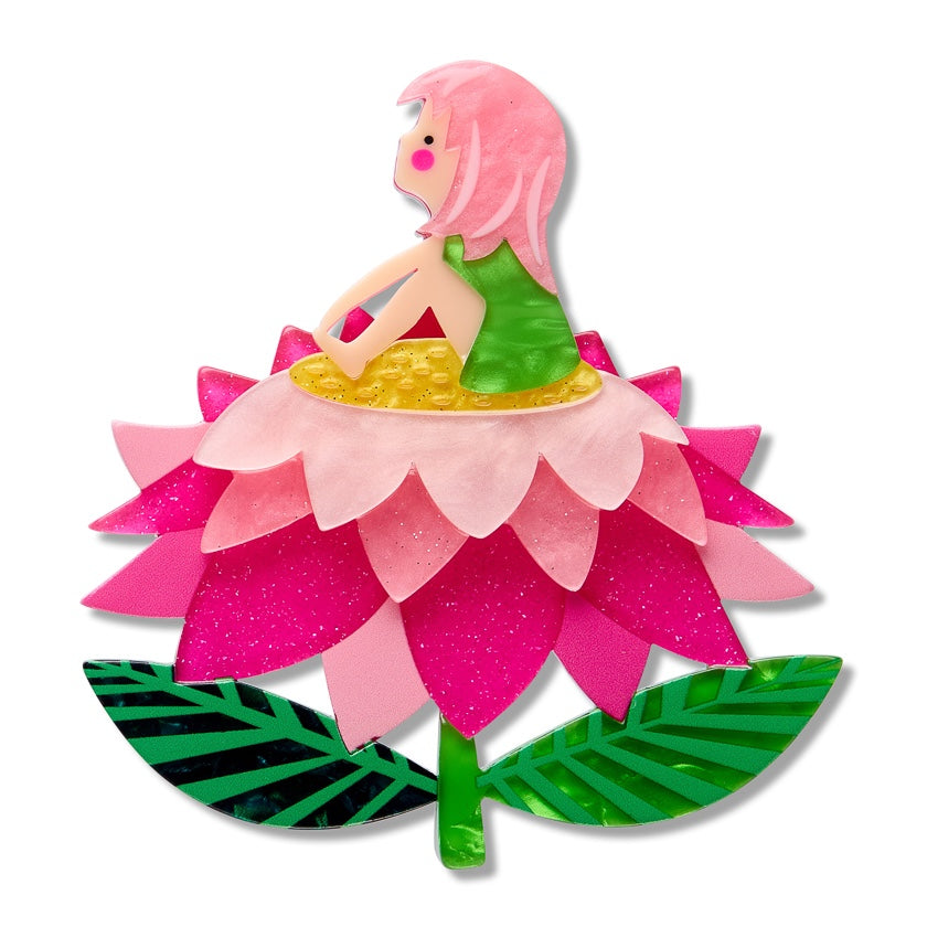 Erstwilder X Pete Cromer Pocket Princess Brooch