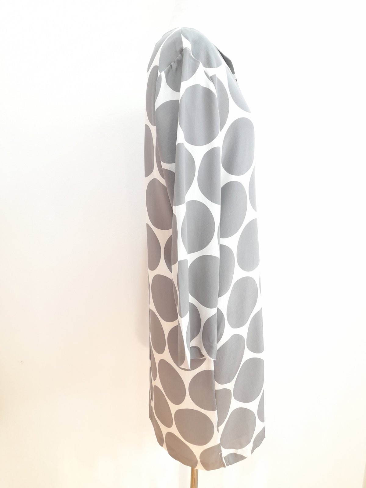 Mary Ella Giant Spot  silk  dress