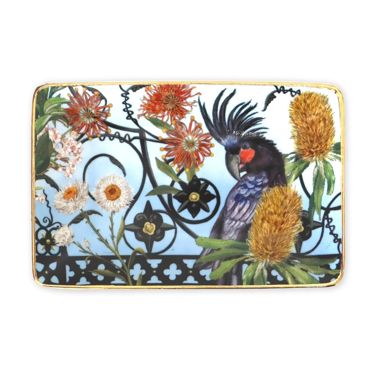 Rectangle Trinket Tray Royal Botanic Gardens CN-LL23