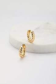 Macy Hoop Gold