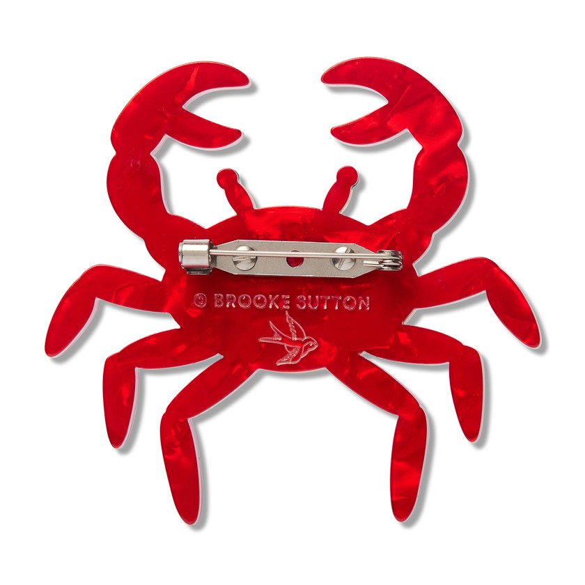 Brooke Sutton Karntat (Crab) Brooch