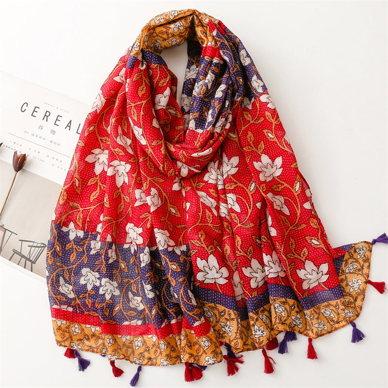 Vera May Baumwollschal - Verschiedene Designs