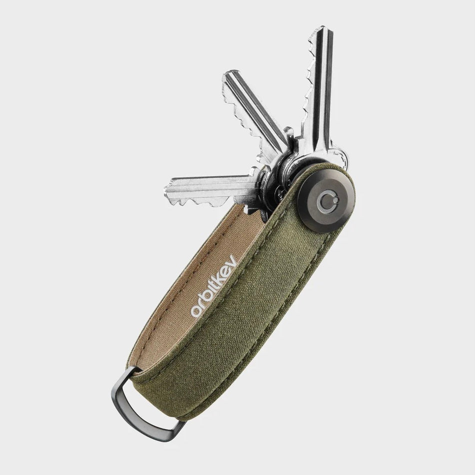 Orbitkey Key Organiser Waxed Canvas - 3 Colours