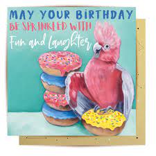La La Land Pink And Grey Galah FC-MI43