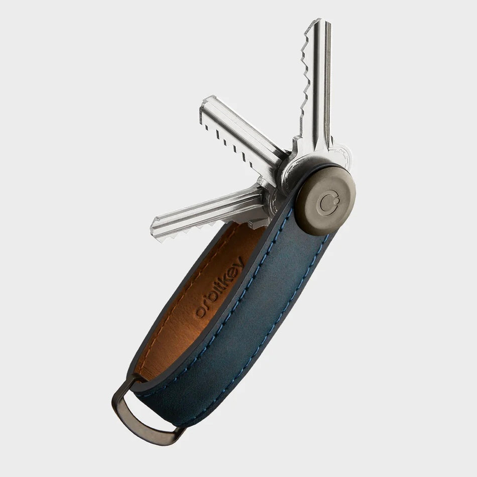 Orbitkey Key Organiser Crazy Horse Leather - 4 Colours