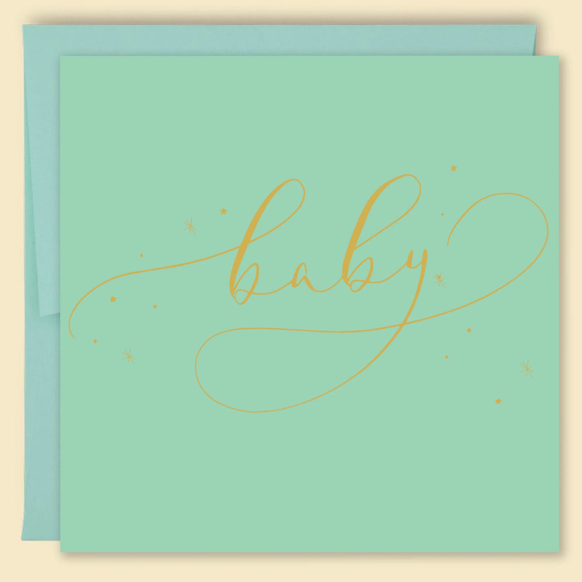 Baby-Sternbilder-Karte - Grün 691882