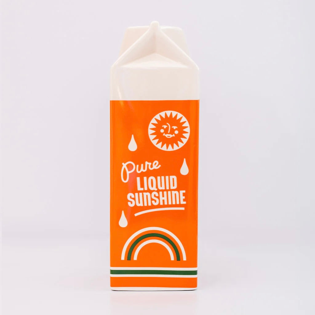 ban.do Rise and Shine Orange Juice Vase
