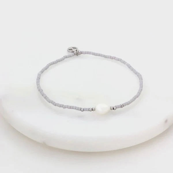 Emma Armband Nebel/Silber