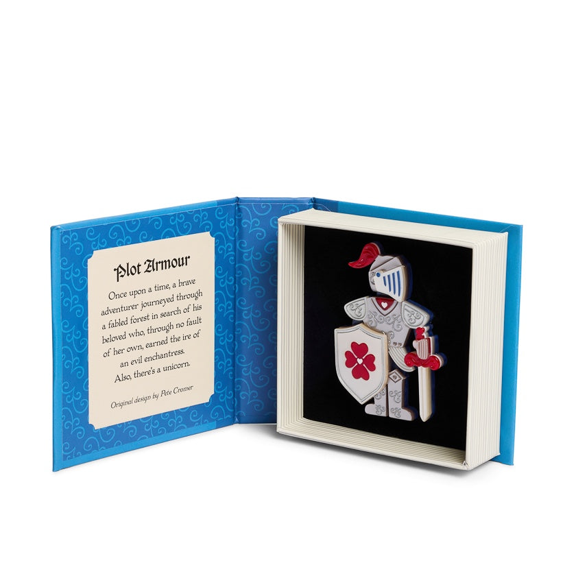 Erstwilder X Pete Cromer Plot Armour Brooch