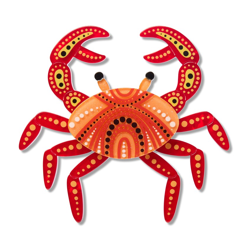 Brooke Sutton Karntat (Crab) Brooch