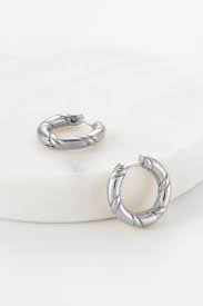 Alannah Hoop Silver 6270