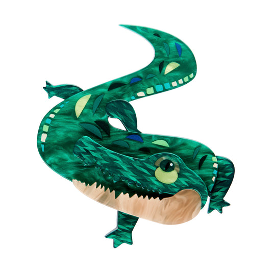 Pete Cromer The Ancient Alligator Brooch