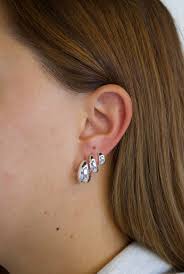 Steph Hoop Large Silver 6687