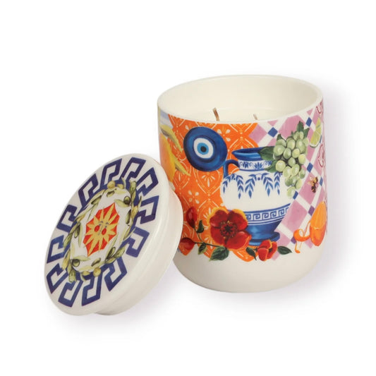 La La Land Soy Candle Ceramic Jar Mediterranean Summer