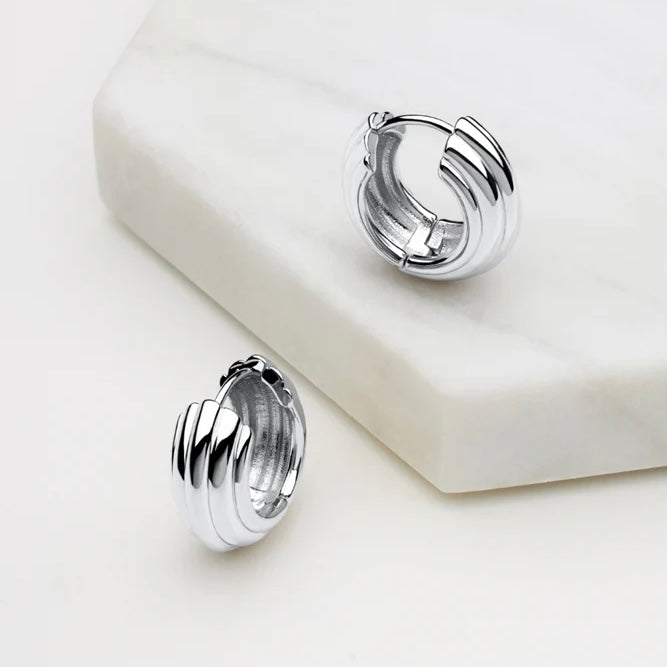 Eliza Hoop Silver 7126