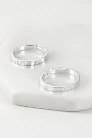 Billie Hoop Silber 6172