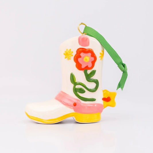 ban.do Cowboy Boot Ornament
