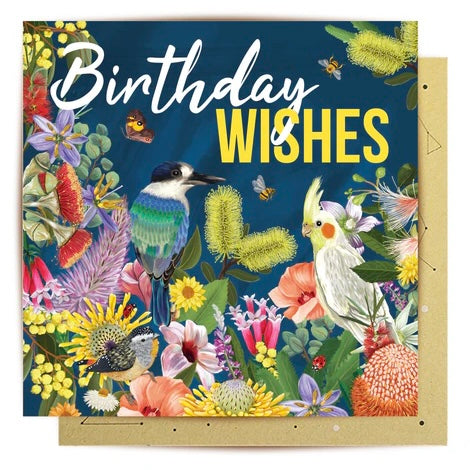Enchanted Birthday Wishes Card