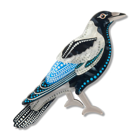 Brooke Sutton Kulpurru (Magpie) Brooch