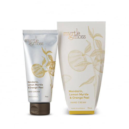 Myrtle and Moss Hand Cream Mandarin Lemon Myrtle and Orange Peel