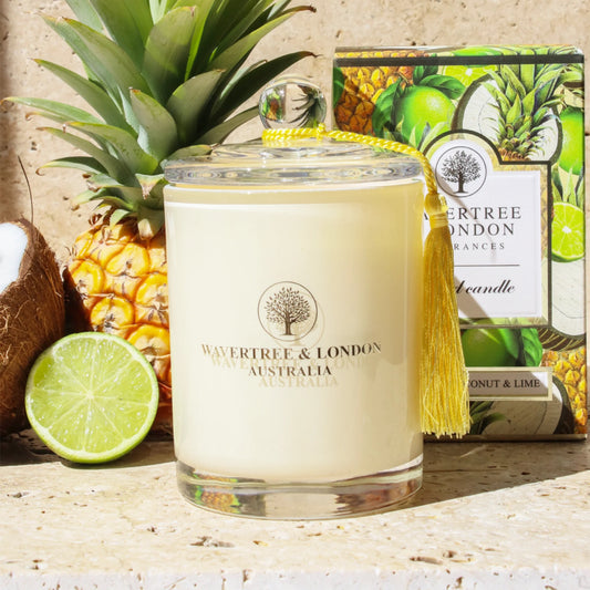 Wavertree & London Pineapple, Coconut, & Lime Candle