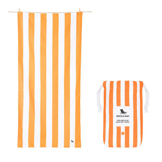 Dock and Bay Quick Dry Towel XL - Ipanema Orange